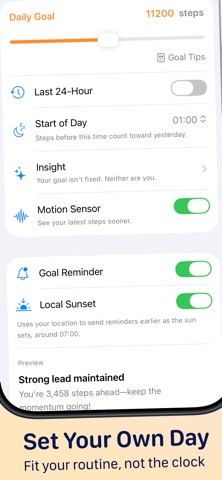 Steps Widget & Activity Alerts Screenshot 5 of 7