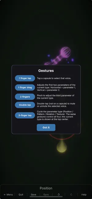 Synesthesia Synth screenshot 1