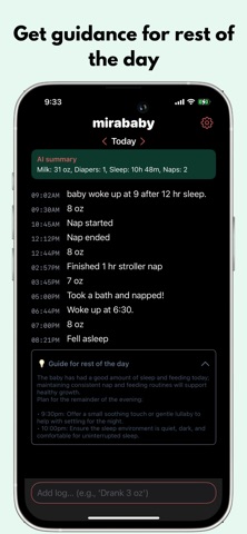 Mirababy - #1 AI Baby Tracker screenshot