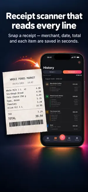 Receiptic: Receipt Scanner screenshot 1