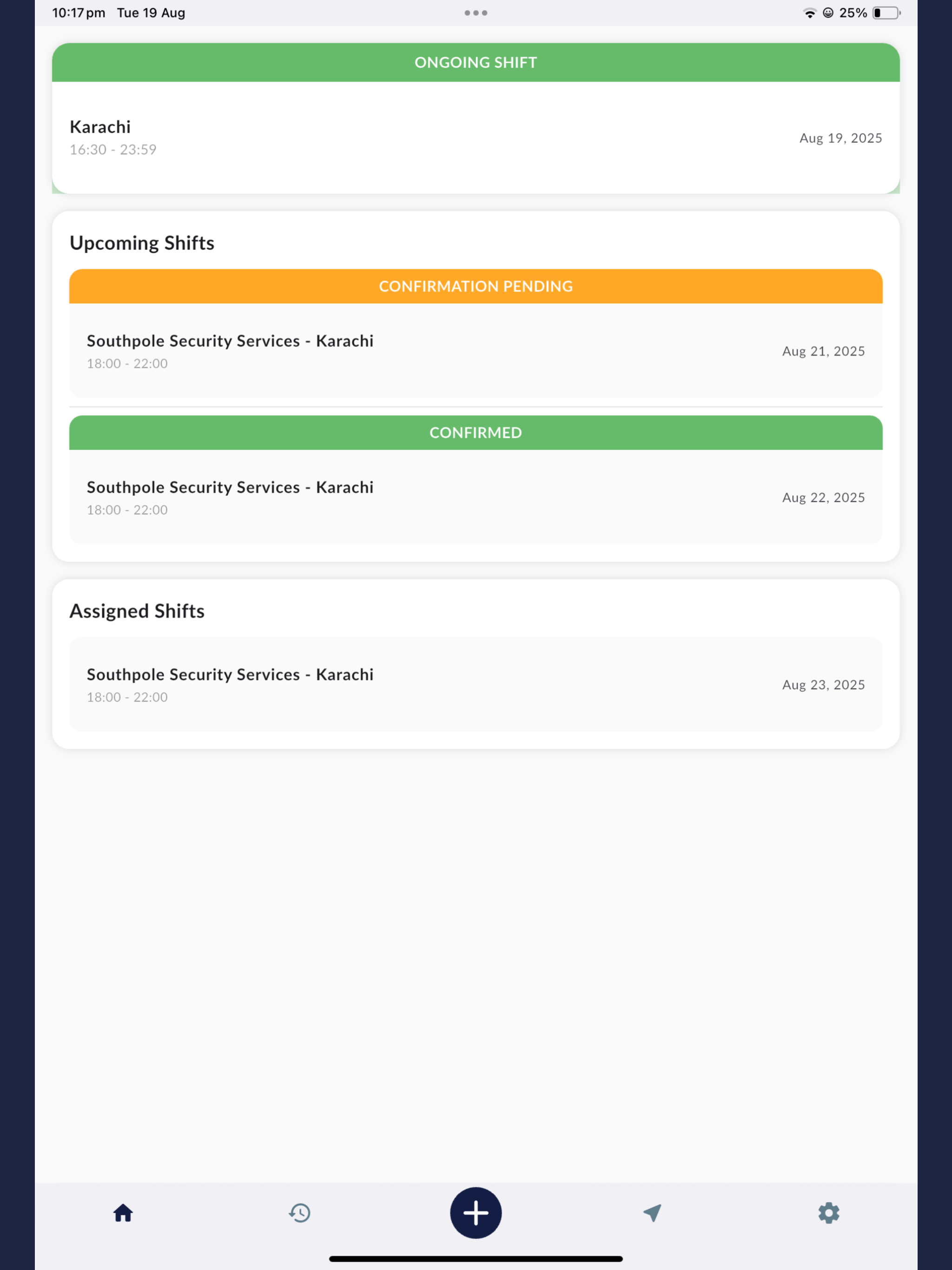 RosterM8 screenshot 7