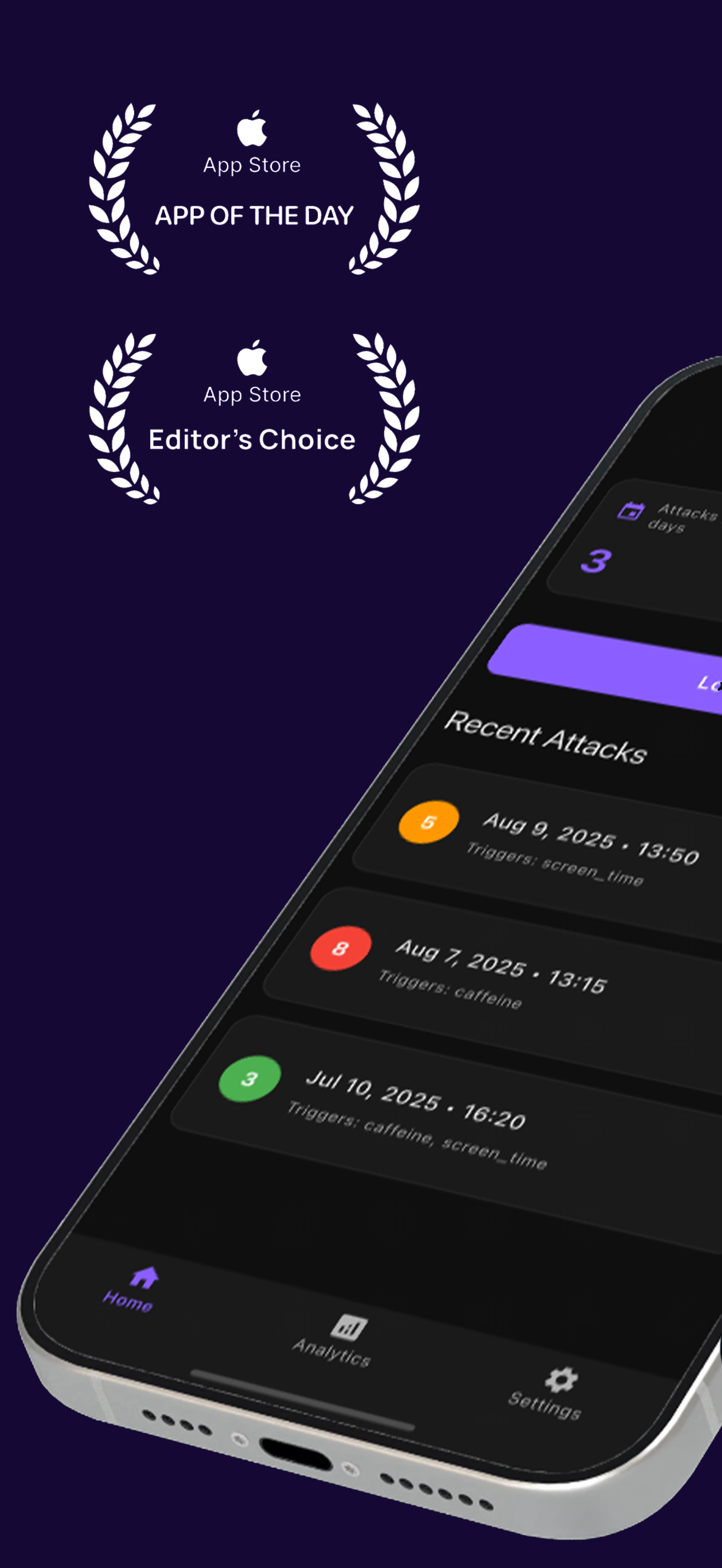 Migraine Tracker – Migratrack