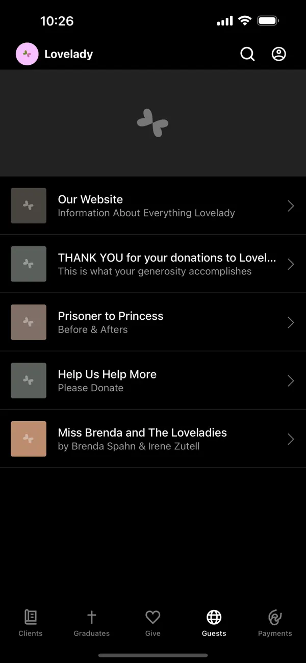 Screenshot #3 pour The Lovelady Center
