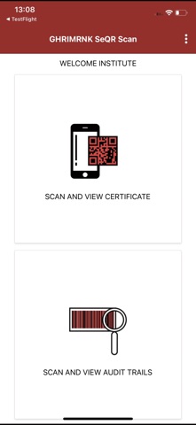 GHRIMRNK SeQR Scan screenshot