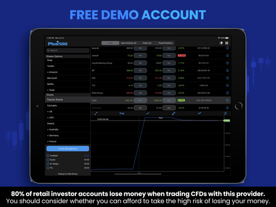 Screenshot #6 pour Trading Plus500