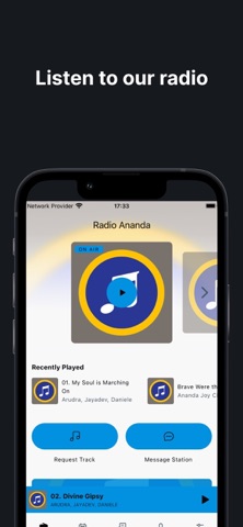Radio Ananda screenshot