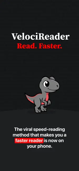 Speed Reading – VelociReader screenshot 1