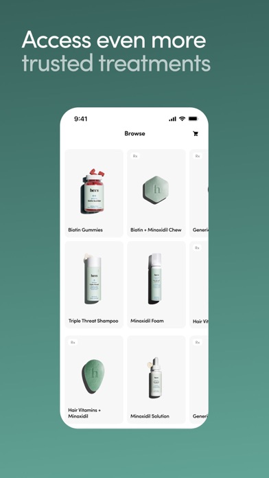 Hers: Women’s Healthcare Screenshot