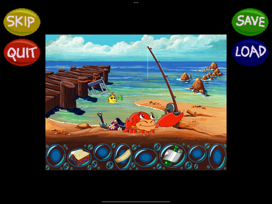 Freddi Fish 1: Kelp Seeds iPad app afbeelding 3