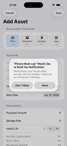 Fixed Asset Ledger 2026 Screenshot 3 of 4