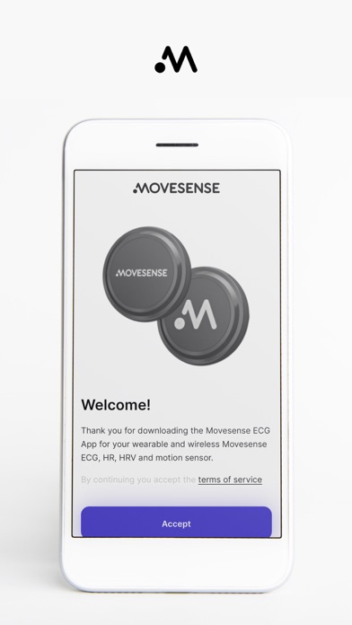 Movesense ECG Recorder Screenshot