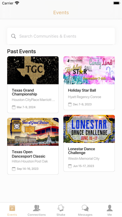 FADS - Texas Events Screenshot