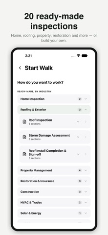 ReportWalk: Inspection Report Screenshot 6 of 10