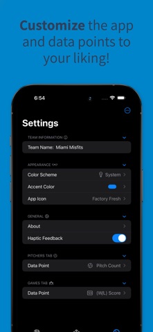 LLBB Tracker screenshot