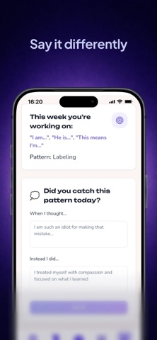 Seauton: AI Journal & CBT screenshot