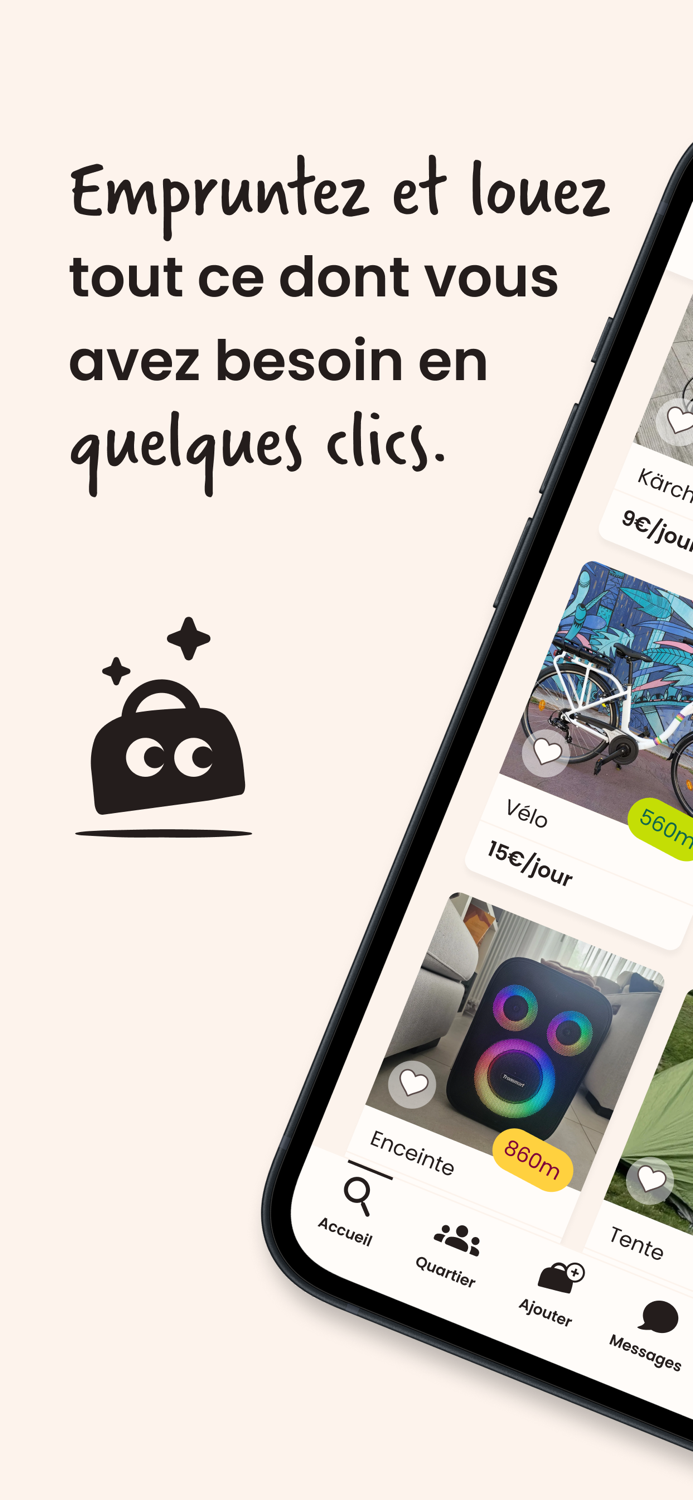 Poppins - Partage dobjets