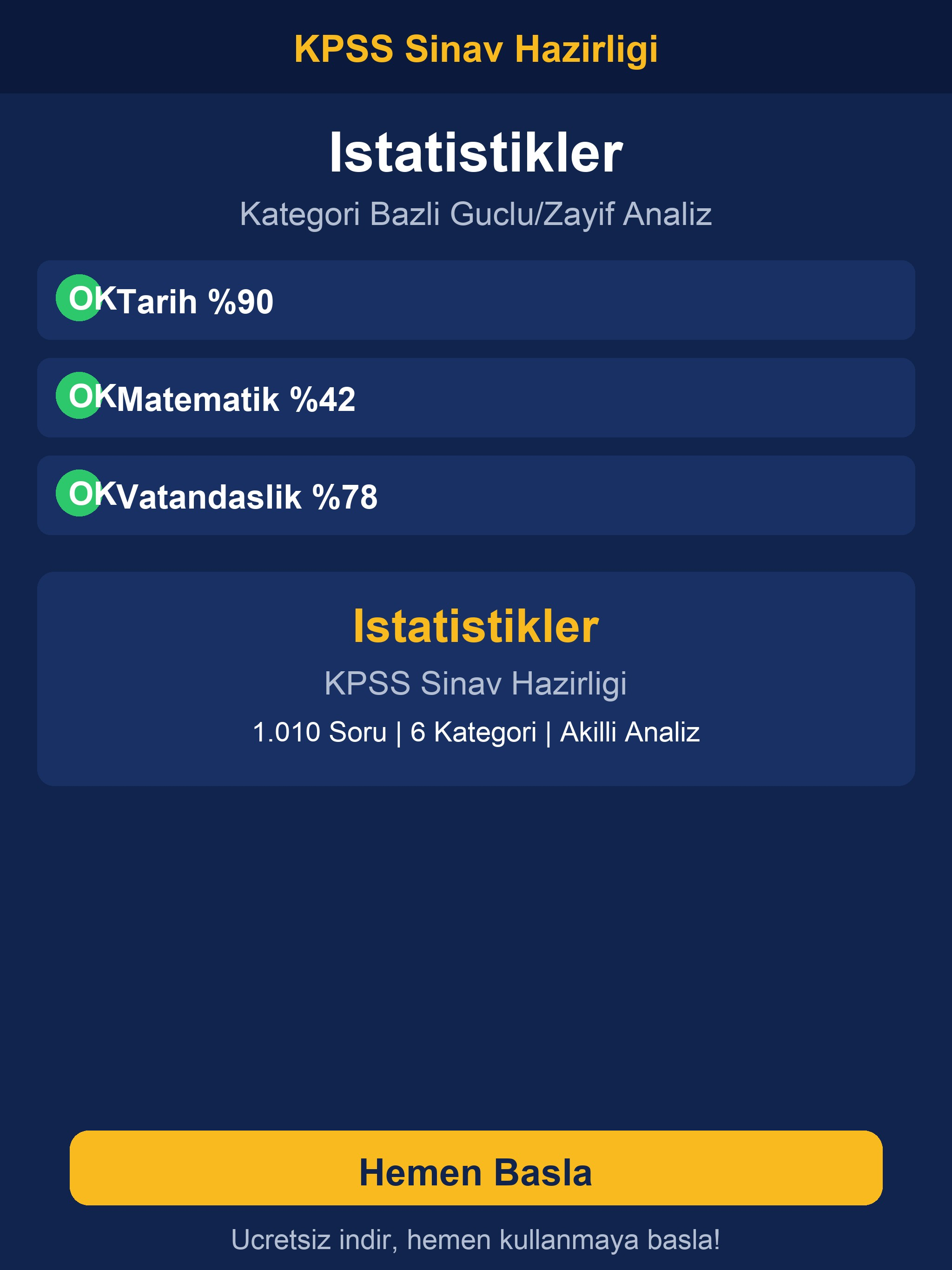 KPSS Sınav Hazırlık