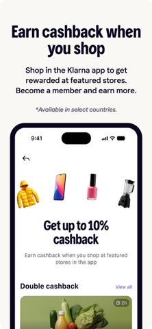 Klarna: Smarter everyday money screenshot