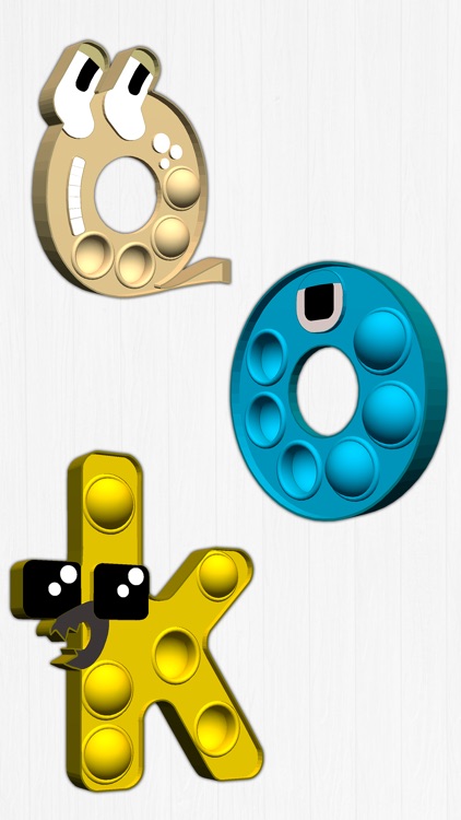 Pop It Alphabets Lore 3D Giant