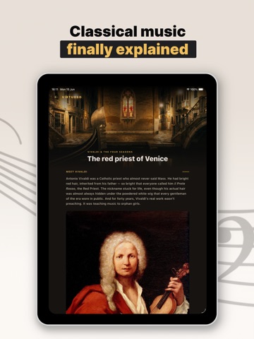 Virtuoso Classical Music Guide iPad screenshot