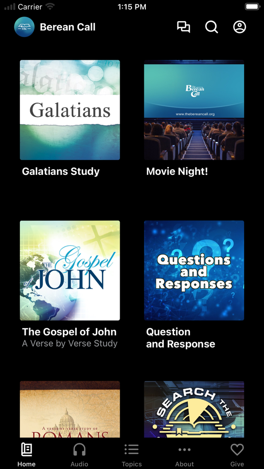 #1. The Berean Call (iOS) 由: The Berean Call