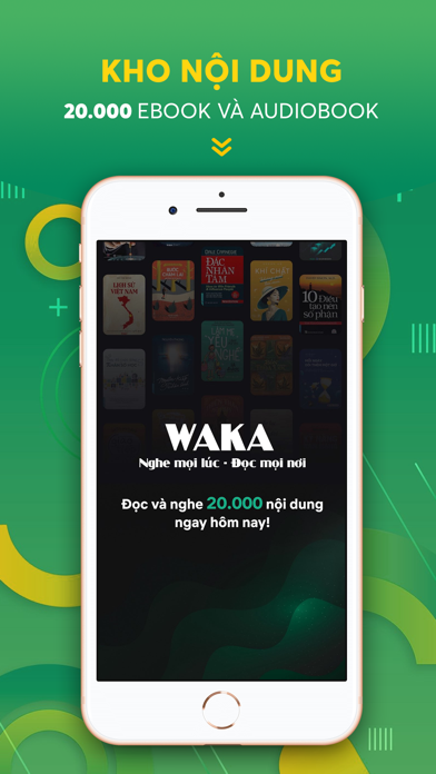 Screenshot #1 pour Waka 4.0 – Ebook & Audiobook