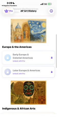 AP Art History Quiz & Notes iPhone screenshot