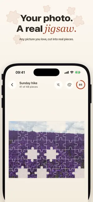 Snapzle: Photo Jigsaw Puzzle screenshot 1
