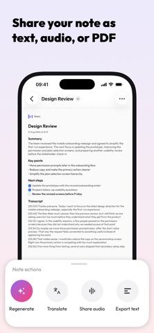 Nami: AI Voice Notes Screenshot 8 of 8