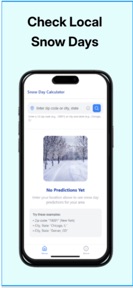 Flurry: Snow Day Predictor screenshot