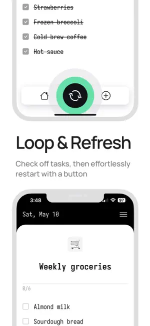 Loop Memo: Simple Checklists screenshot 2
