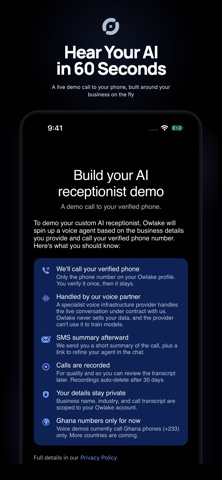 Owlake: AI Business Advisor iPhone screenshot