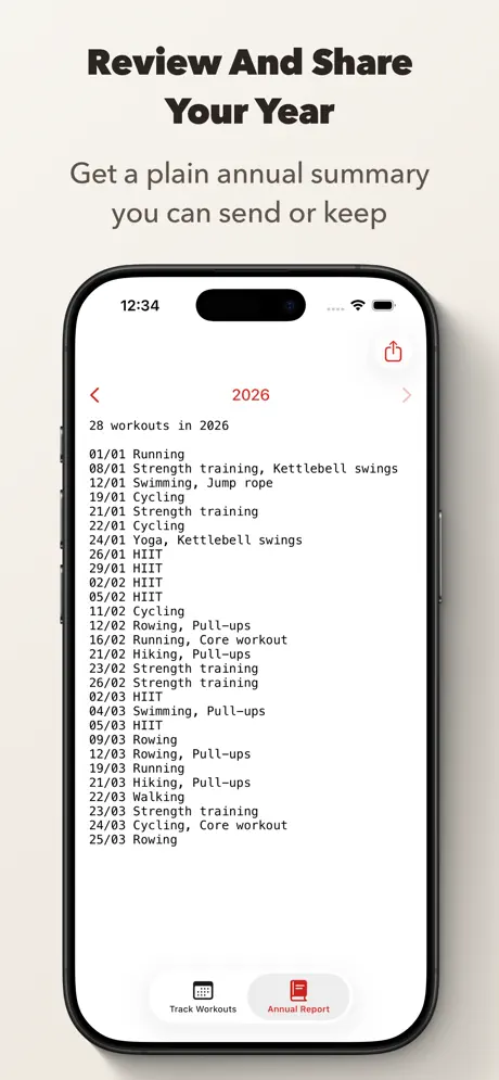 Simplest Workout Tracker screenshot 5
