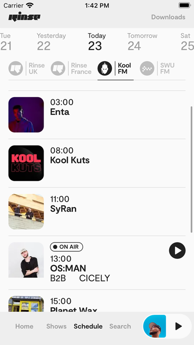 Rinse FM Screenshot
