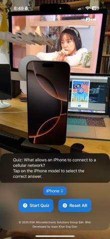 EGK Cellular AR screenshot