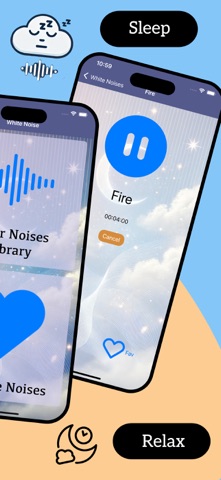 White Noise & Sounds to Sleep iPhone screenshot