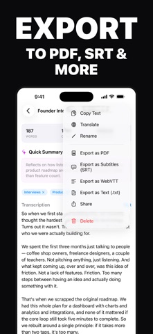 VidScribe: Video to Text Screenshot 5 of 5