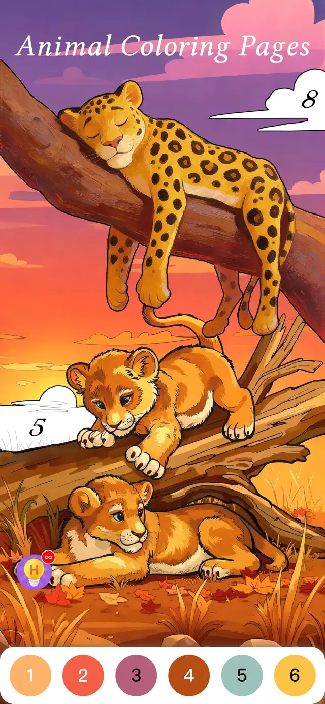 Classic Scene Color by Number screenshot 3