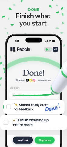Pebble AI: To-Do & Focus Screenshot 5 of 6