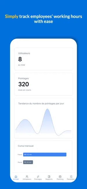 Stafscan Employee Time Clock screenshot 1