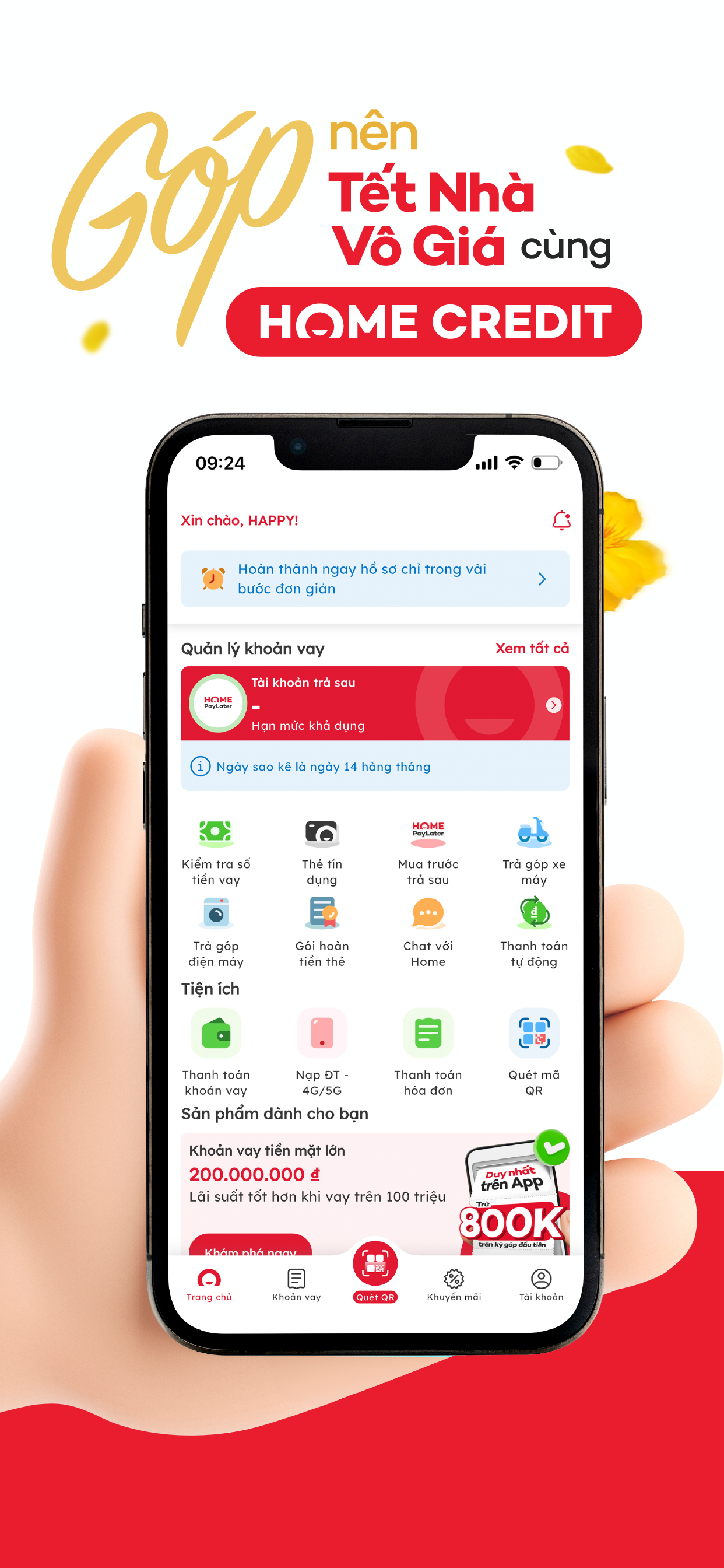 Home Credit Tài Chính Online