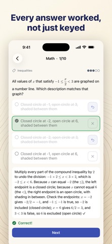 SHSAT Prep: Practice Tests Screenshot 1 of 8