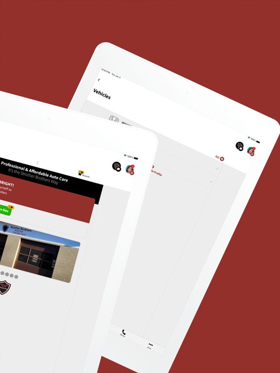 Strother Brothers Auto Care iPad screenshot 2 - Productivity app