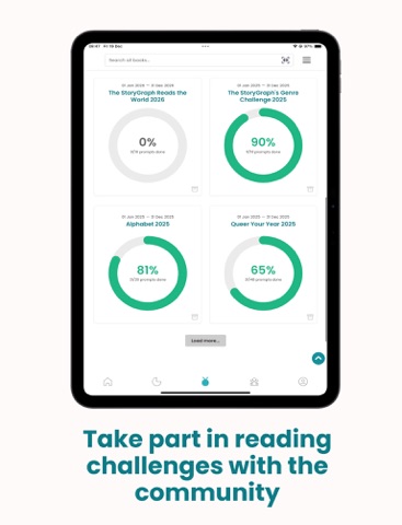 StoryGraph: Reading Tracker iPad screenshot 8 - Book app