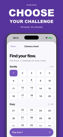 Sudoku: Train Your Brain PRO iPhone screenshot