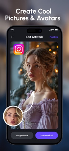 Face Swap & Headshot Generator Screenshot 1 of 4