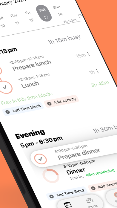 Daily Planner List - Mono Task Screenshot