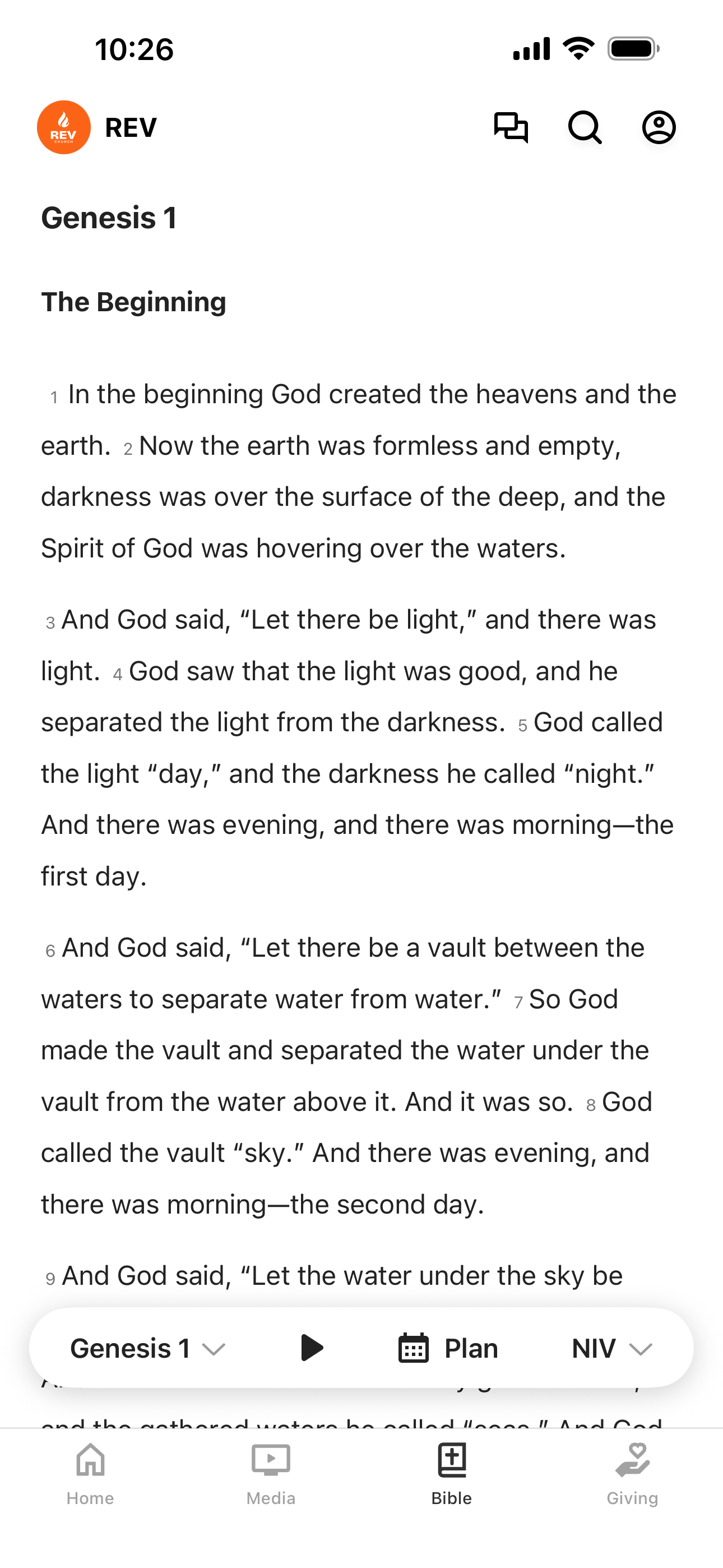 REV Church App screenshot 3