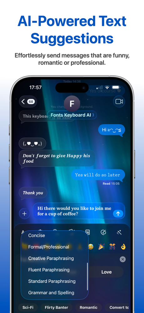 Fonts Keyboard AI screenshot 3