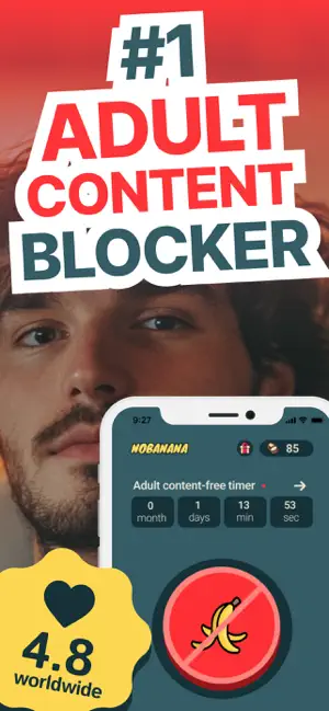 Block Adult Content: No Banana screenshot 1